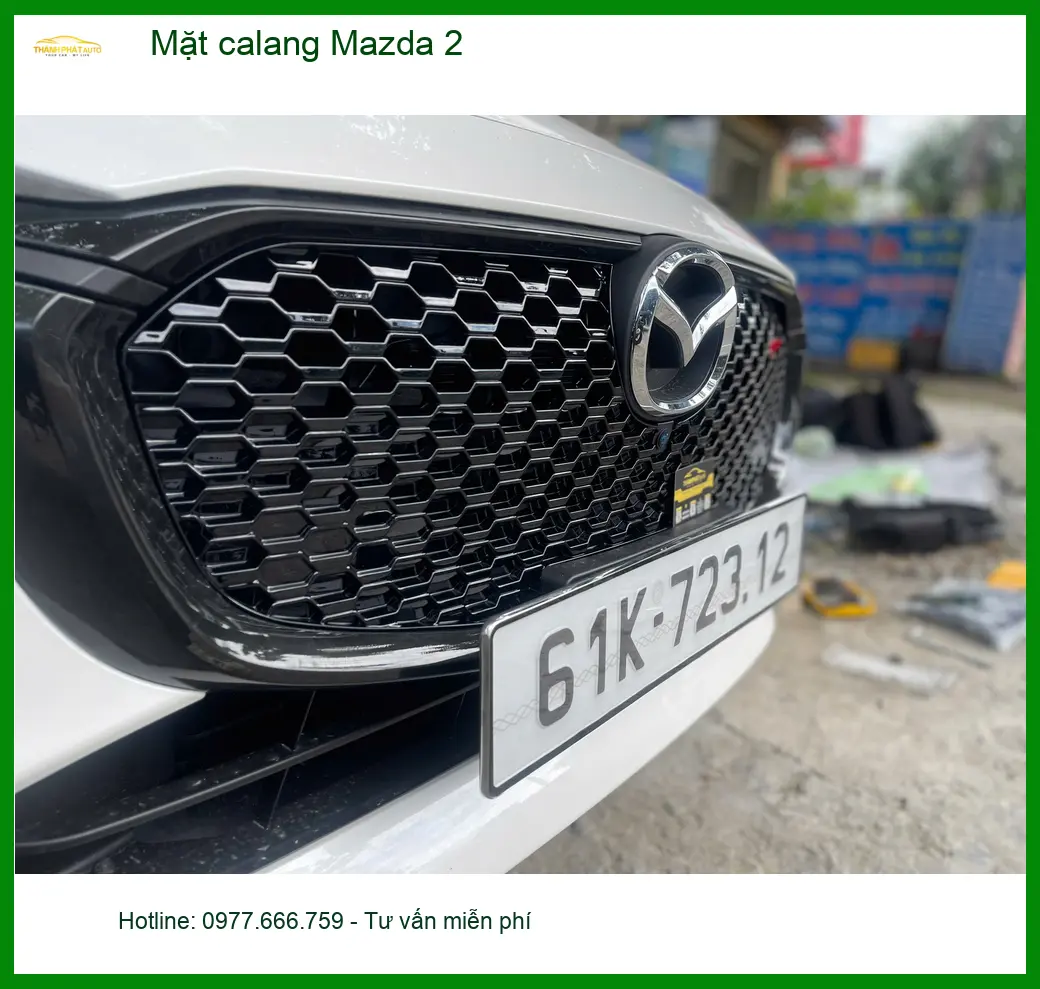 Anh Tùng độ mặt calang Mazda 2 tại Quận Tân Bình nâng tầm diện mạo. ảnh thực tế 4