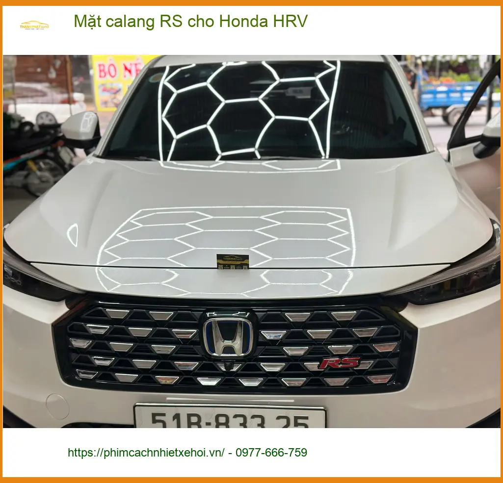 Anh Tấn lắp Mặt calang RS cho Honda HRV tại Quận 12 để xe trông mạnh mẽ hơn