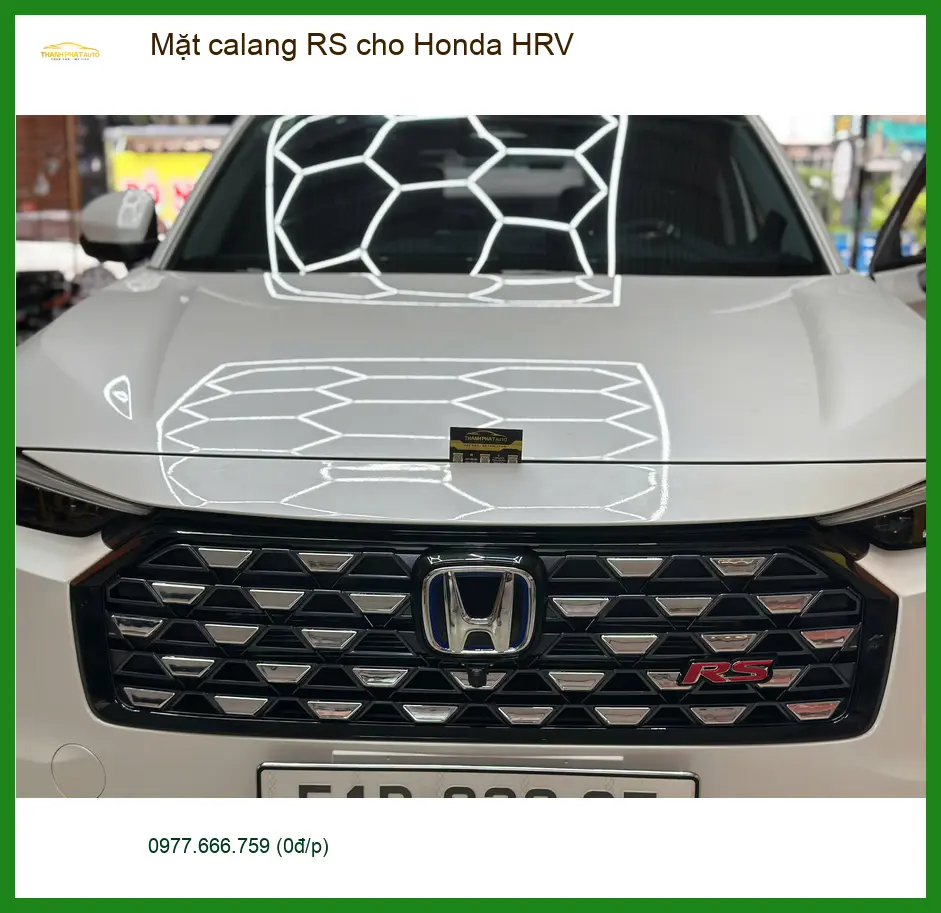 Anh Tấn lắp Mặt calang RS cho Honda HRV tại Quận 12 để xe trông mạnh mẽ hơn ảnh thực tế 5