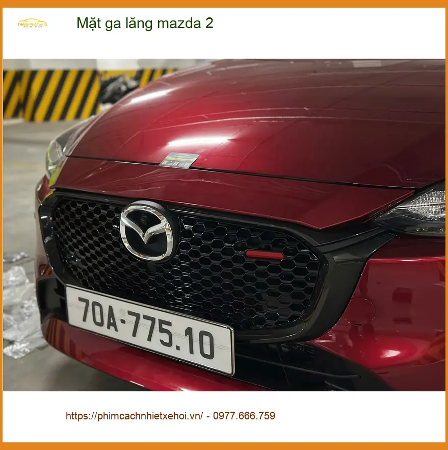 Địa chỉ độ Mặt ga lăng Mazda 2 Quận 12 uy tín cho Anh Bách muốn thay mới ảnh thực tế 3