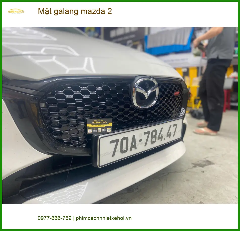 Anh Lực nâng cấp Mặt galang Mazda 2 tại Quận 6 để xe trông thể thao hơn ảnh thực tế 2