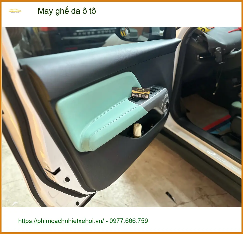 Chị Mai Anh bọc lại ghế da cho Honda HR-V tại Quận Tân Phú, nội thất mới tinh ảnh thực tế 2