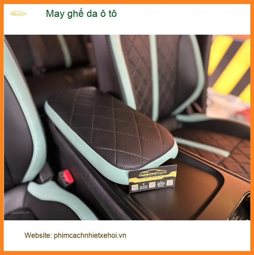 Chị Mai Anh bọc lại ghế da cho Honda HR-V tại Quận Tân Phú, nội thất mới tinh ảnh thực tế 3
