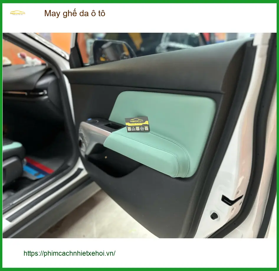 Chị Mai Anh bọc lại ghế da cho Honda HR-V tại Quận Tân Phú, nội thất mới tinh ảnh thực tế 4
