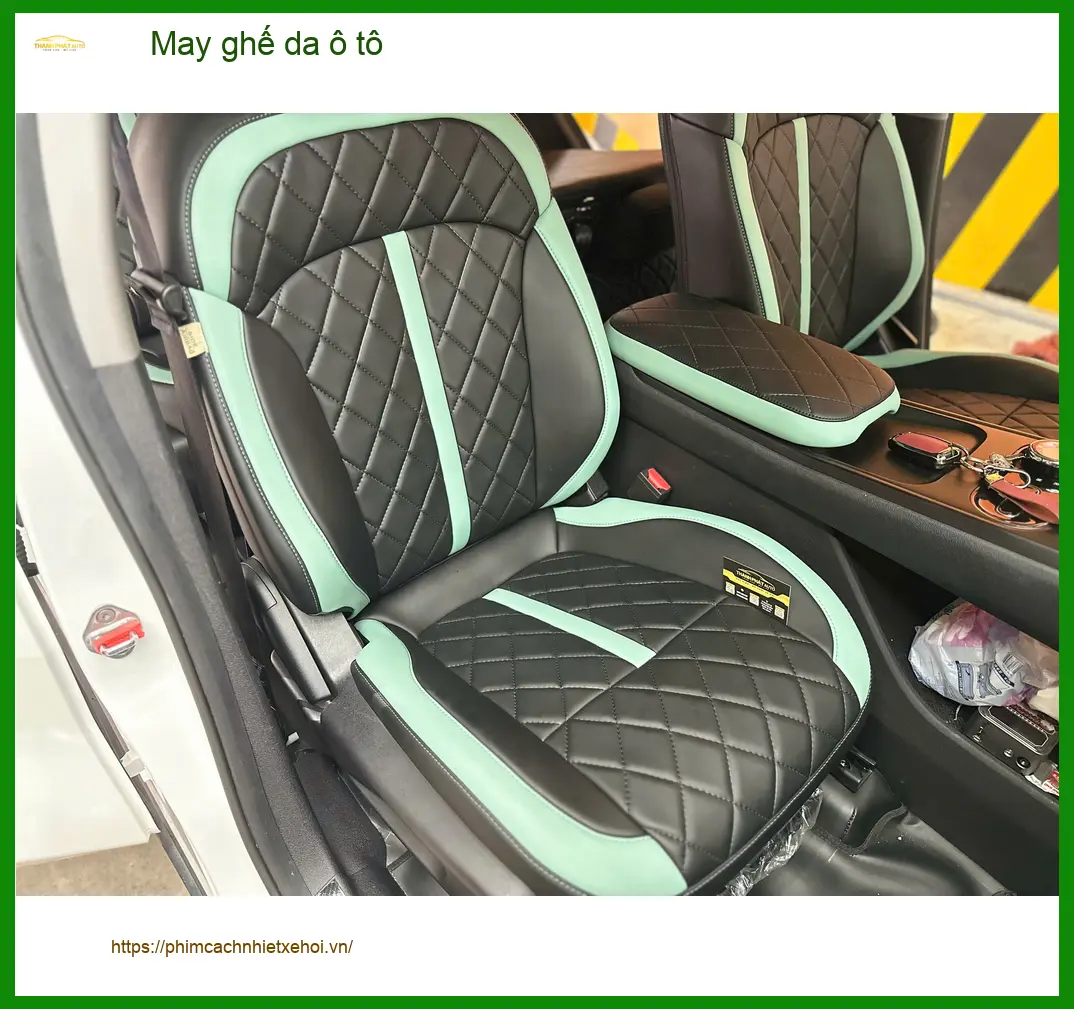 Chị Mai Anh bọc lại ghế da cho Honda HR-V tại Quận Tân Phú, nội thất mới tinh ảnh thực tế 5
