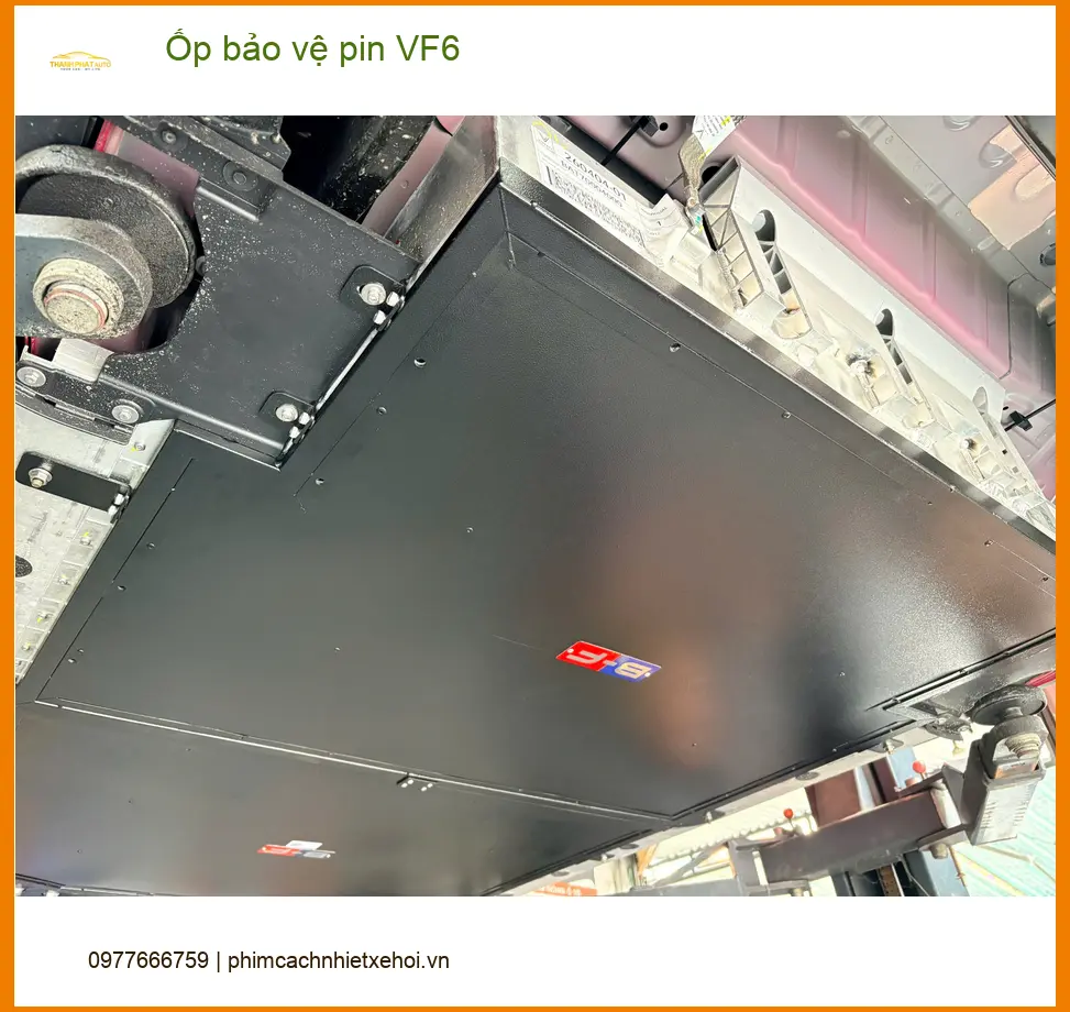 Anh Khôi lắp ốp bảo vệ pin VinFast VF6 tại Quận 1 để xe bền bỉ hơn ảnh thực tế 4
