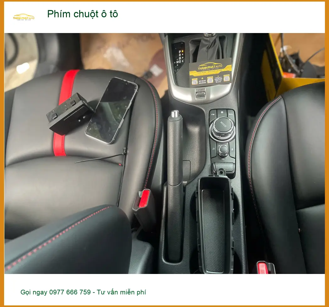 Anh Long lắp Phím chuột ô tô mới cho VinFast Fadil tại Quận 2 ảnh thực tế 2