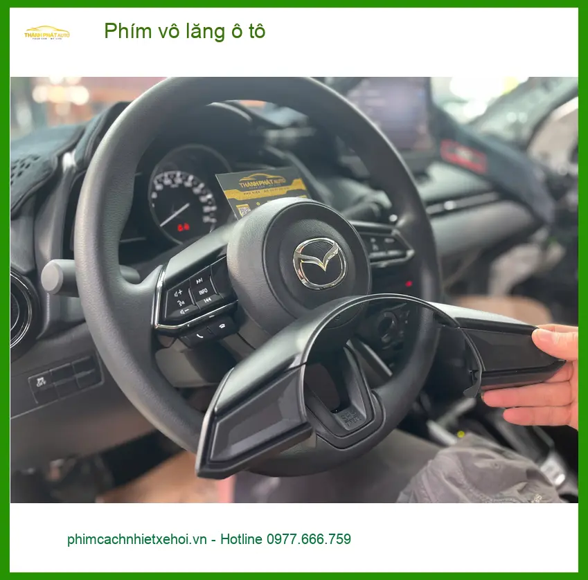 Chị Thúy thay phím vô lăng ô tô Hyundai Accent tại Quận 9 chính hãng ảnh thực tế 2