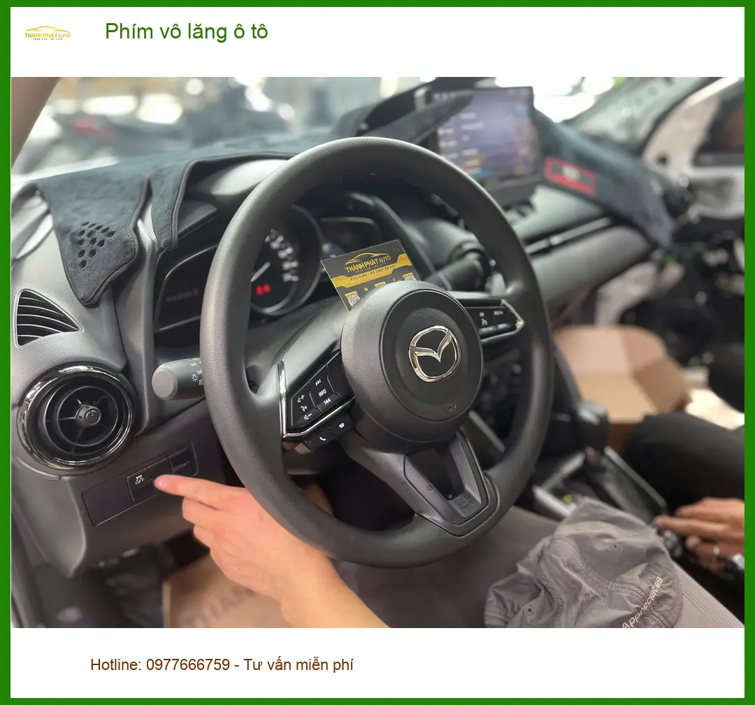 Chị Thúy thay phím vô lăng ô tô Hyundai Accent tại Quận 9 chính hãng ảnh thực tế 3