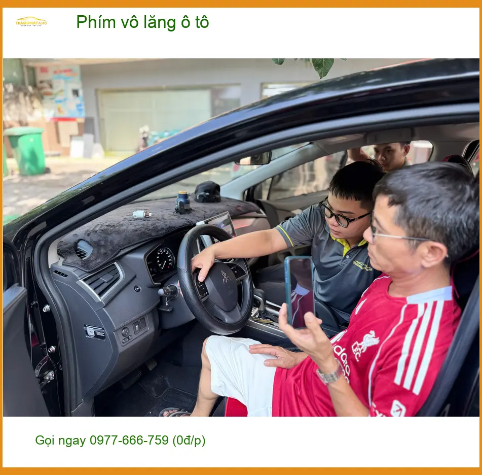 Anh Quốc lắp phím vô lăng ô tô Hyundai Accent ở Thủ Đức ảnh thực tế 2