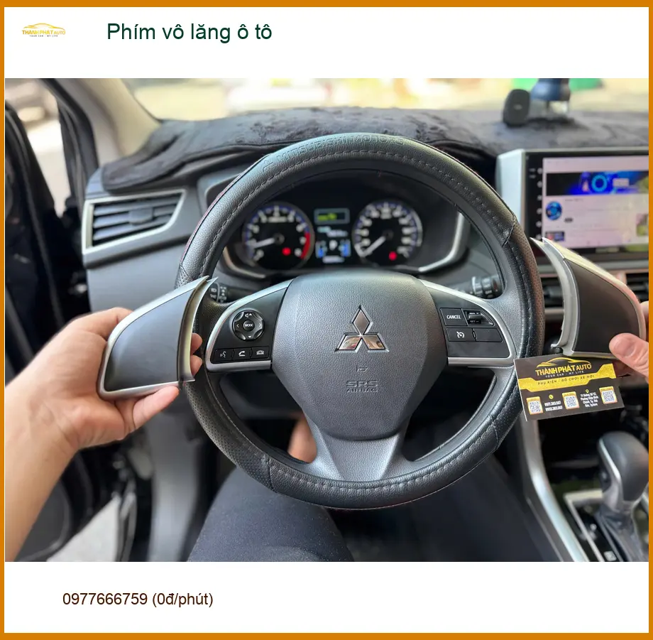 Anh Quốc lắp phím vô lăng ô tô Hyundai Accent ở Thủ Đức ảnh thực tế 3