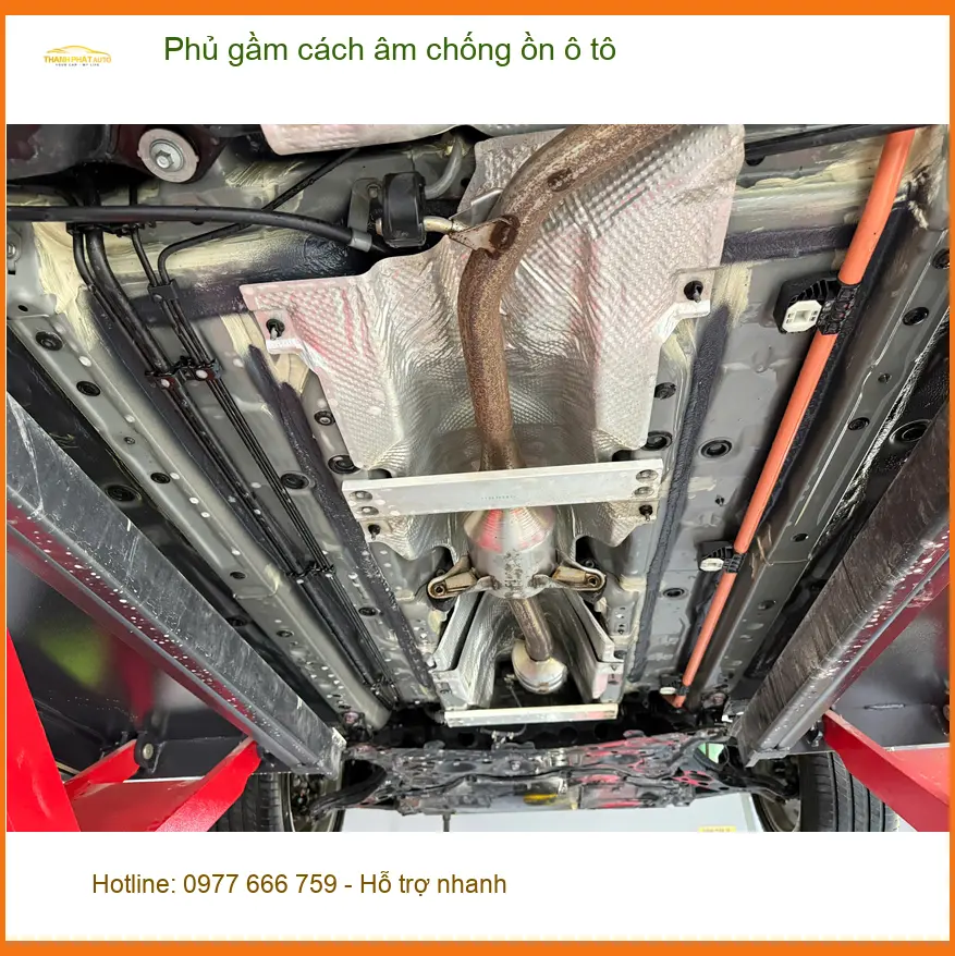Anh Quang Quận Tân Phú phủ gầm cách âm chống ồn Mazda CX-5 hiệu quả