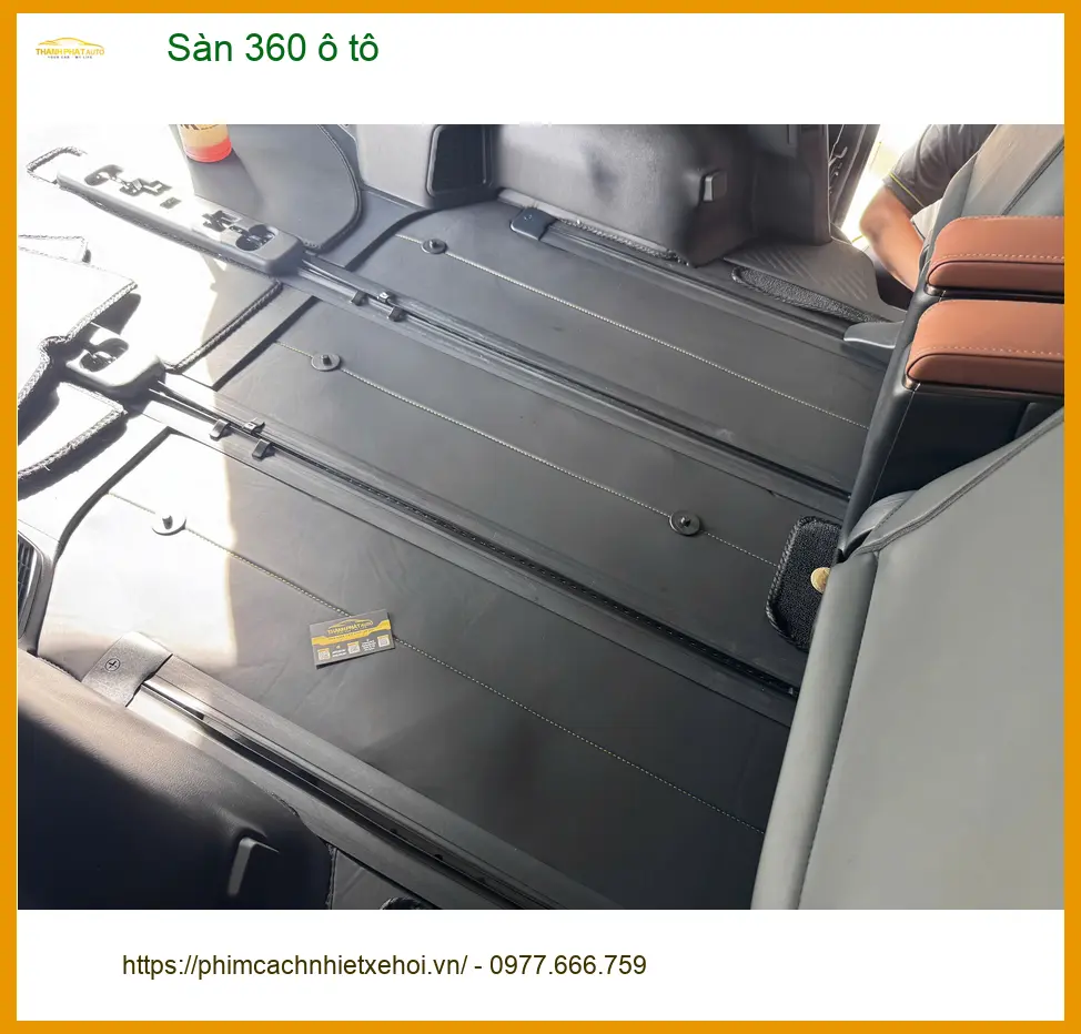 Anh Khang lắp Sàn 360 ô tô cho Hyundai Accent tại Quận 4 để nâng tầm không gian xe ảnh thực tế 5