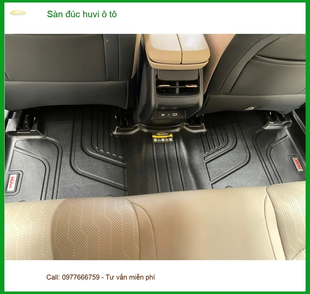 Anh Minh lắp sàn đúc huvi ô tô cho Kia Carnival tại Quận Huyện Nhà Bè vì sàn cũ đã xuống cấp