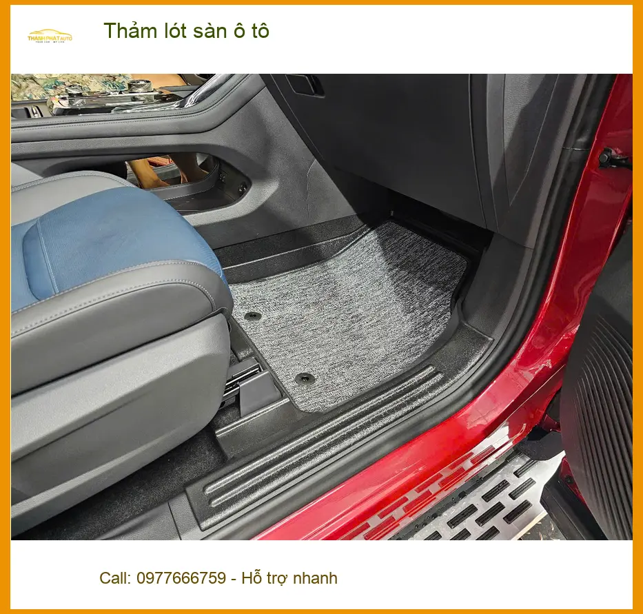 Chị Mai thay thảm lót sàn ô tô Mazda CX-5 tại Bình Thạnh thảm cũ hỏng ảnh thực tế 3