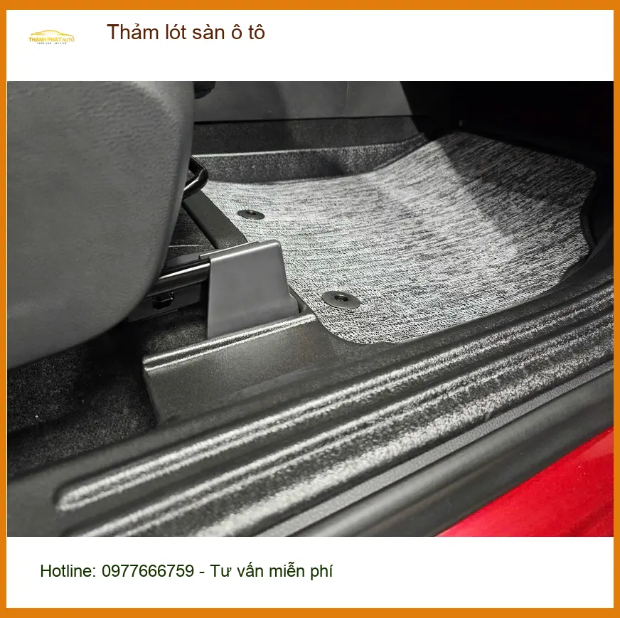 Chị Mai thay thảm lót sàn ô tô Mazda CX-5 tại Bình Thạnh thảm cũ hỏng ảnh thực tế 4