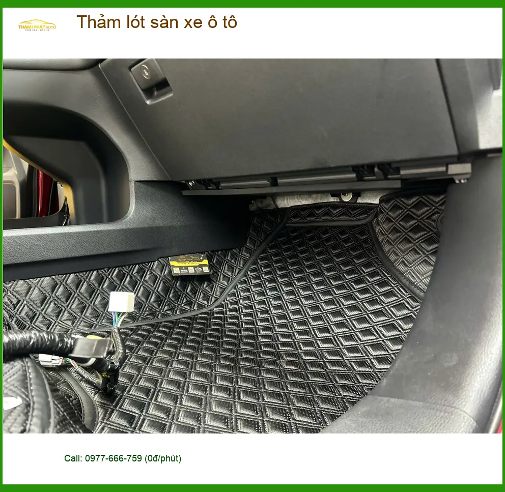 Anh Khải lắp thảm lót sàn ô tô cho Honda HR-V ở Quận Tân Bình ảnh thực tế 3