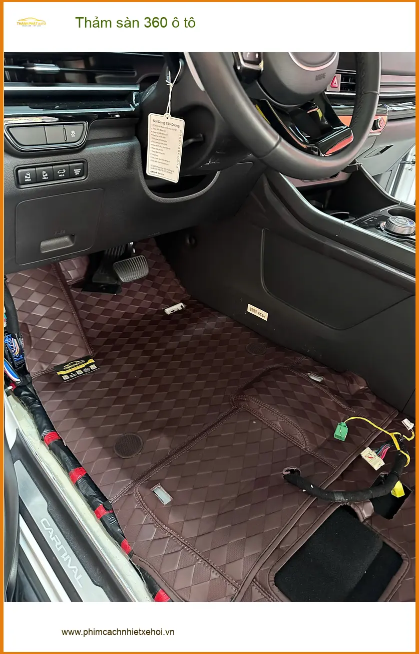 Anh Khang lắp thảm sàn 360 ô tô cho Mazda CX-5 tại Quận 8 để nội thất luôn sạch đẹp ảnh thực tế 2