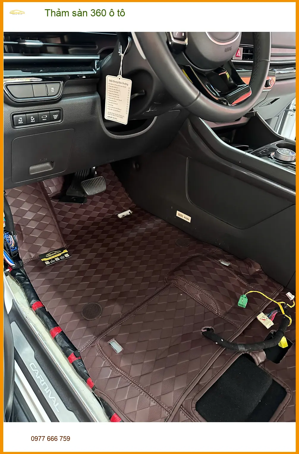 Anh Kiên bọc thảm sàn 360 ô tô Hyundai Accent tại Quận 2 ảnh thực tế 3