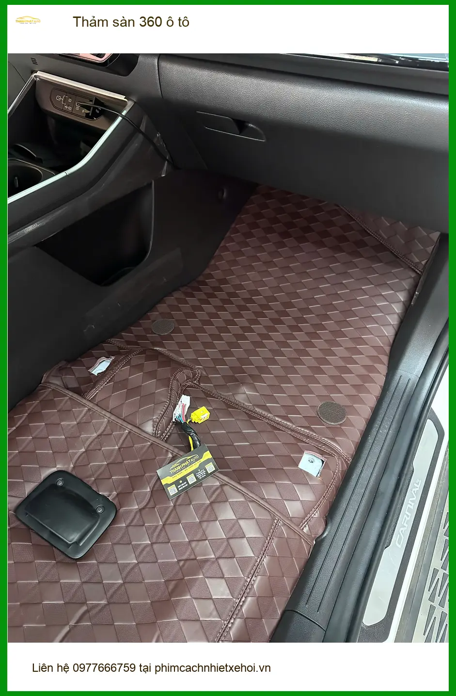 Anh Kiên bọc thảm sàn 360 ô tô Hyundai Accent tại Quận 2 ảnh thực tế 4