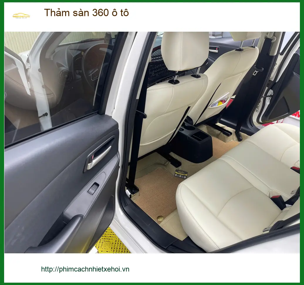 Chị Thảo lắp thảm sàn 360 ô tô Kia K3 tại Cần Giờ, giúp sàn xe sạch đẹp ảnh thực tế 3
