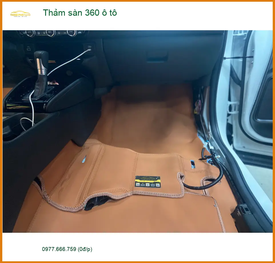 Bác Long lắp thảm sàn 360 ô tô cho Hyundai Creta tại Quận 7 để nội thất luôn sạch đẹp ảnh thực tế 4