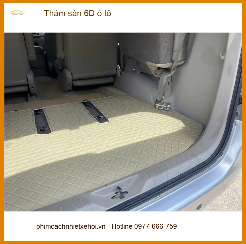 Anh Khải lắp thảm sàn 6D cho Kia Sorento tại Quận 2 giúp xe sang trọng hơn ảnh thực tế 4