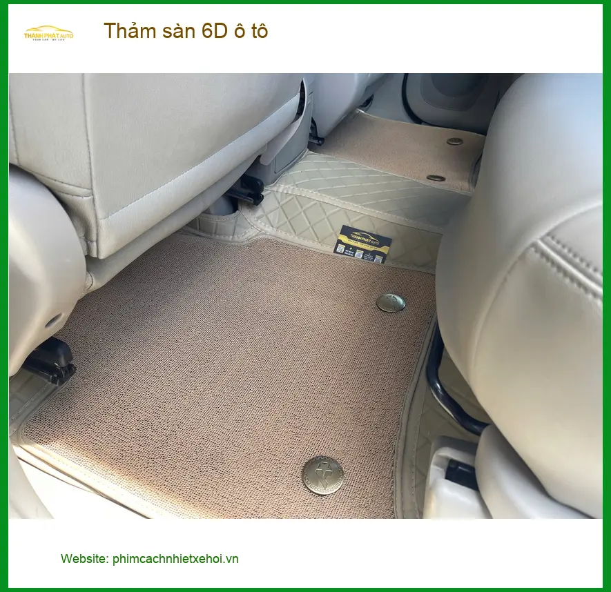 Anh Tùng mua thảm sàn 6D ô tô cho Hyundai Accent tại Quận 1 để nội thất sạch hơn ảnh thực tế 3