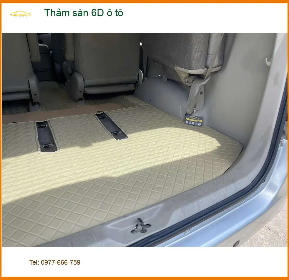 Anh Tùng mua thảm sàn 6D ô tô cho Hyundai Accent tại Quận 1 để nội thất sạch hơn ảnh thực tế 4