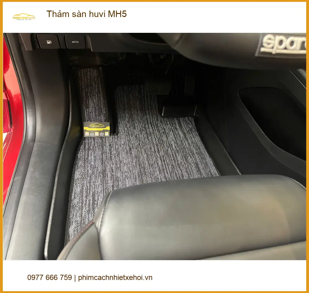 Chị Thanh lắp thảm sàn Huvi MH5 cho Hyundai Creta tại Thủ Đức giữ nội thất sạch ảnh thực tế 3