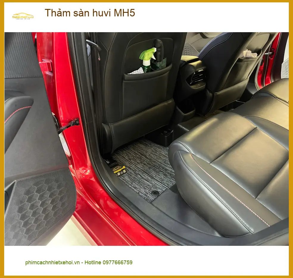 Chị Thanh lắp thảm sàn Huvi MH5 cho Hyundai Creta tại Thủ Đức giữ nội thất sạch ảnh thực tế 4