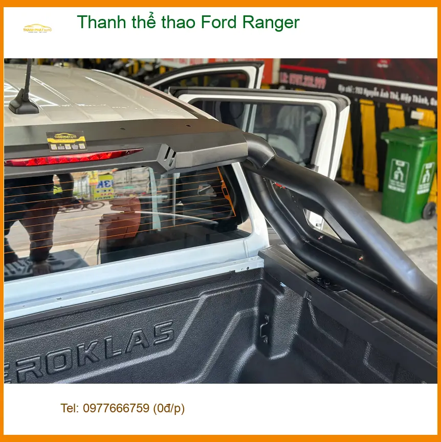 Anh Nam gắn thanh thể thao Ford Ranger Quận Nhà Bè để xe cứng cáp ảnh thực tế 3