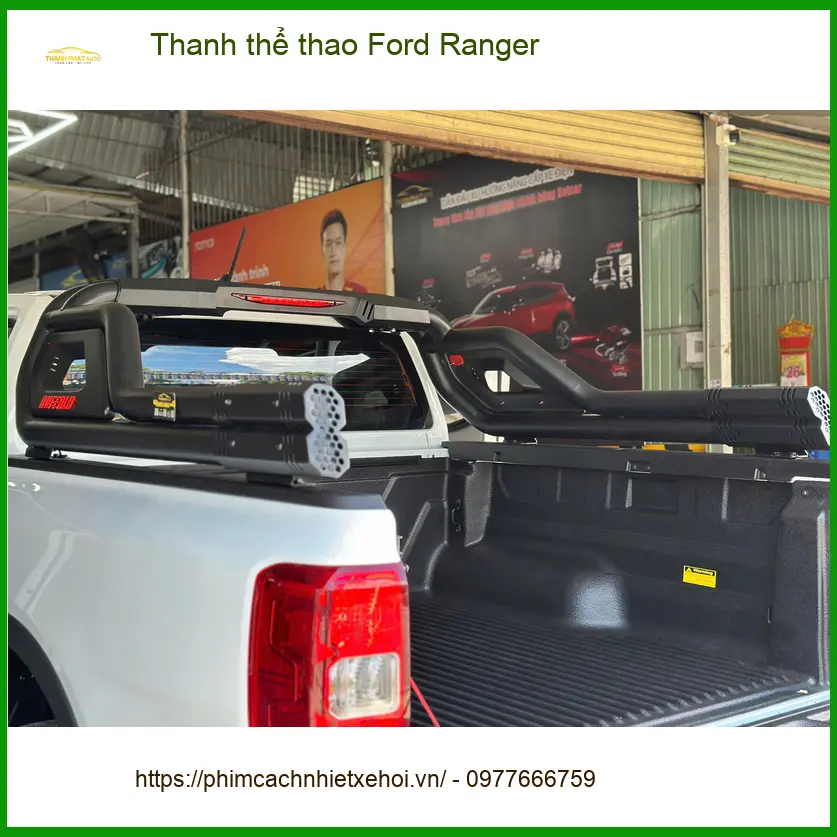Anh Nam gắn thanh thể thao Ford Ranger Quận Nhà Bè để xe cứng cáp ảnh thực tế 4