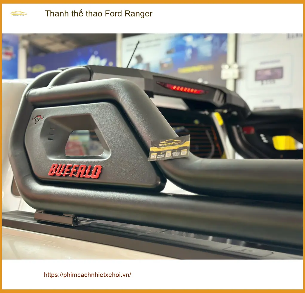 Anh Tùng lắp Thanh thể thao Ford Ranger tại Củ Chi để xe trông mạnh mẽ hơn ảnh thực tế 3