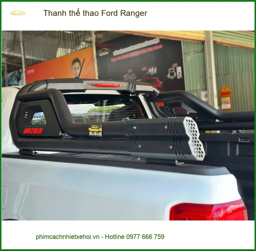 Anh Tùng lắp Thanh thể thao Ford Ranger tại Củ Chi để xe trông mạnh mẽ hơn ảnh thực tế 4