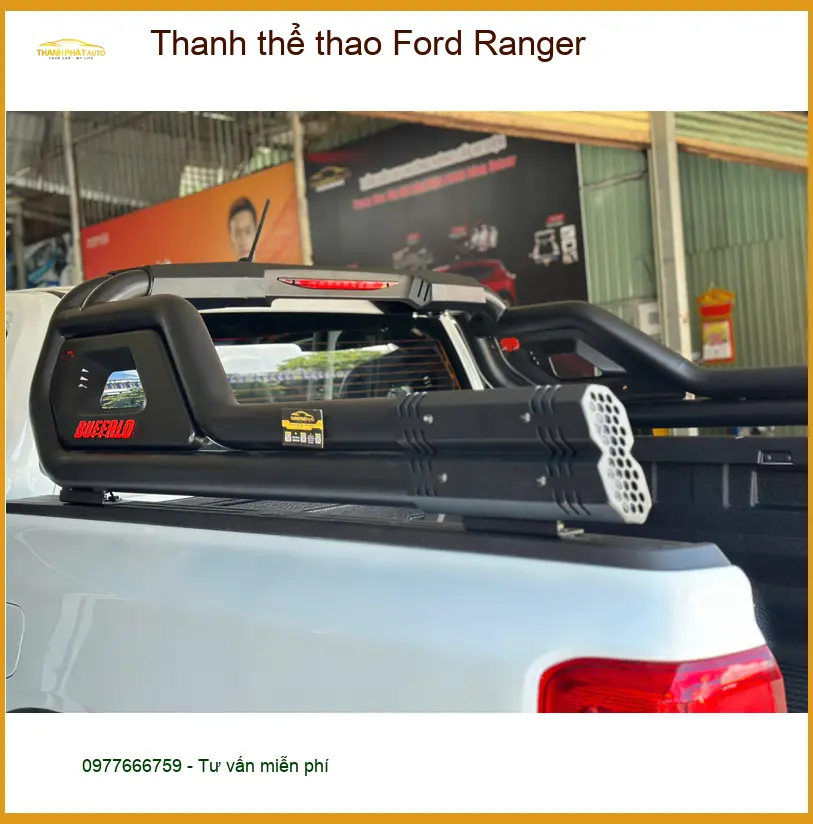 Anh Long lắp thanh thể thao Ford Ranger Quận 2 để xe trông mạnh mẽ hơn ảnh thực tế 3