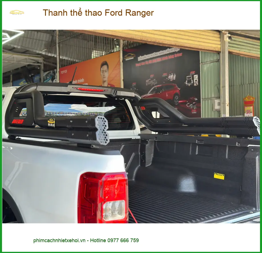 Anh Cường lắp Thanh thể thao Ford Ranger tại Quận Huyện Hóc Môn để xe trông mạnh mẽ hơn ảnh thực tế 3