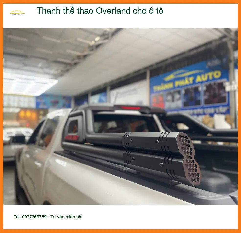 Anh Khang lắp thanh thể thao Overland cho Ford Ranger tại Quận 2 ảnh thực tế 2