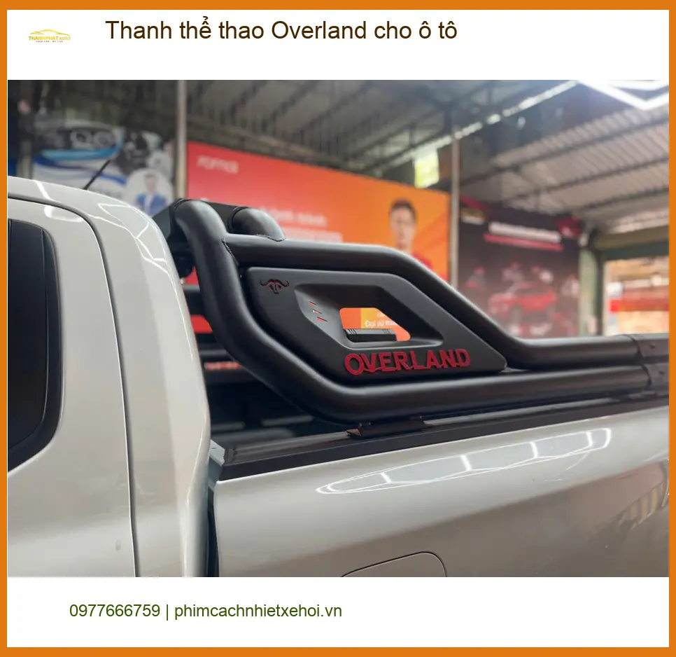 Anh Khang lắp thanh thể thao Overland cho Ford Ranger tại Quận 2 ảnh thực tế 3
