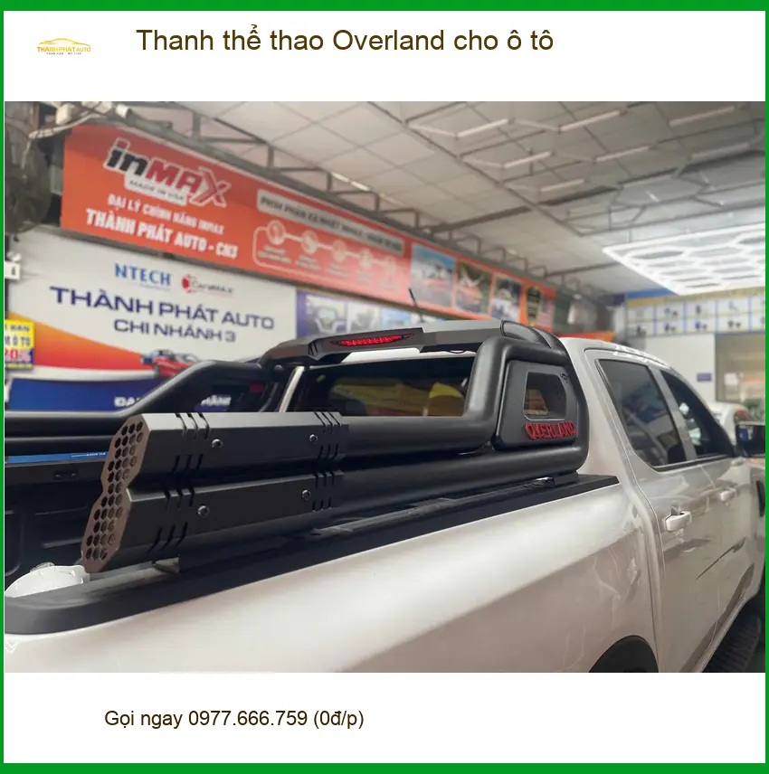 Anh Khang lắp thanh thể thao Overland cho Ford Ranger tại Quận 2 ảnh thực tế 5