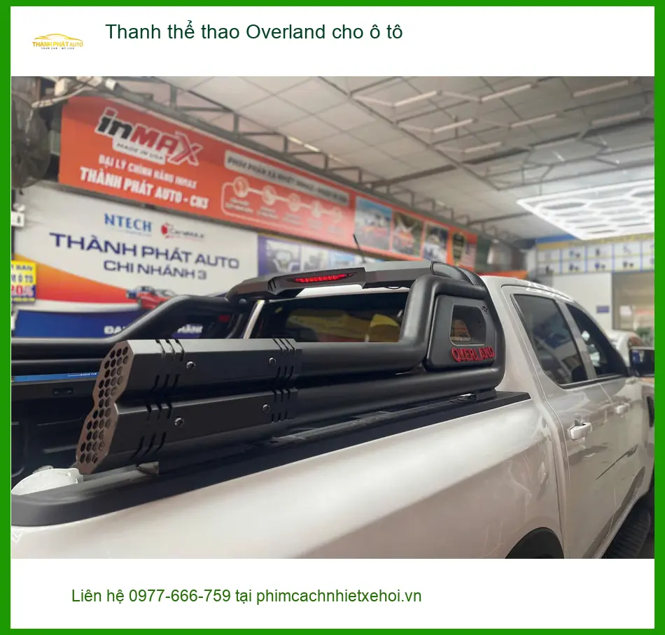 Anh Dũng lắp Thanh thể thao Overland cho Ford Everest Quận 12