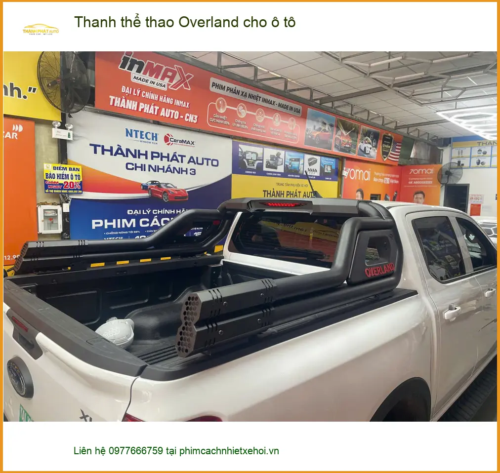 Anh Dũng lắp Thanh thể thao Overland cho Ford Everest Quận 12 ảnh thực tế 2