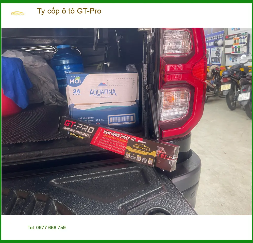 Chú Minh lắp ty cốp ô tô GT-Pro cho Ford Everest tại Quận Gò Vấp ảnh thực tế 4