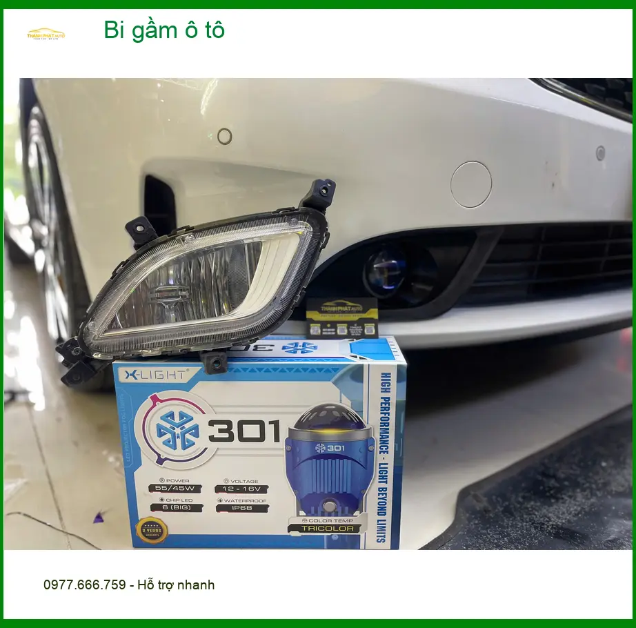 Anh Tùng độ bi gầm ô tô cho Hyundai Creta vì đèn zin quá yếu khi đi đêm tại Quận 9