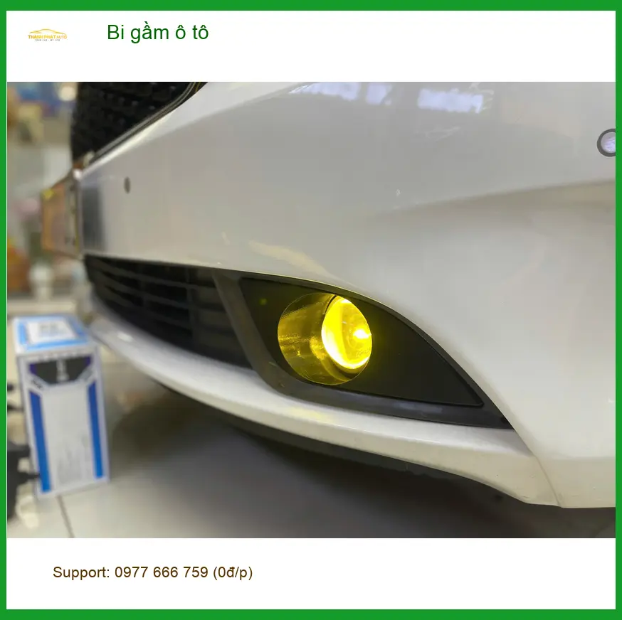 Anh Tùng độ bi gầm ô tô cho Hyundai Creta vì đèn zin quá yếu khi đi đêm tại Quận 9 ảnh thực tế 2