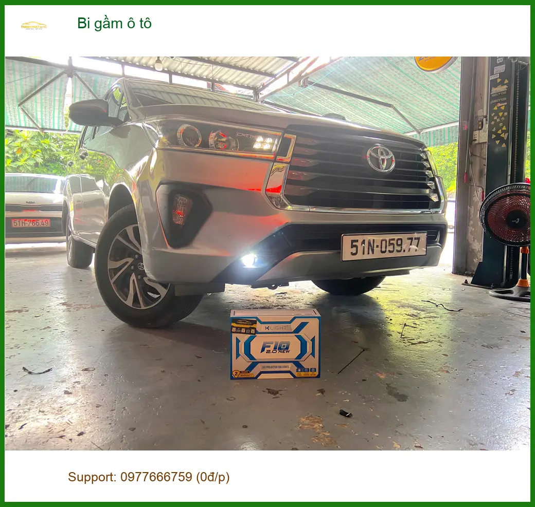 Chú Khang độ bi gầm ô tô Hyundai Accent tại Quận Thủ Đức vì đèn yếu