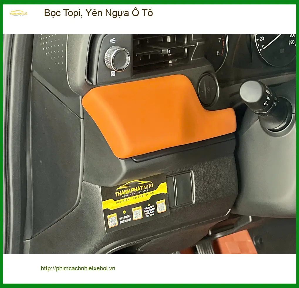 Anh Nhật bọc Topi, Yên Ngựa Ô Tô Toyota Vios ở Thủ Đức