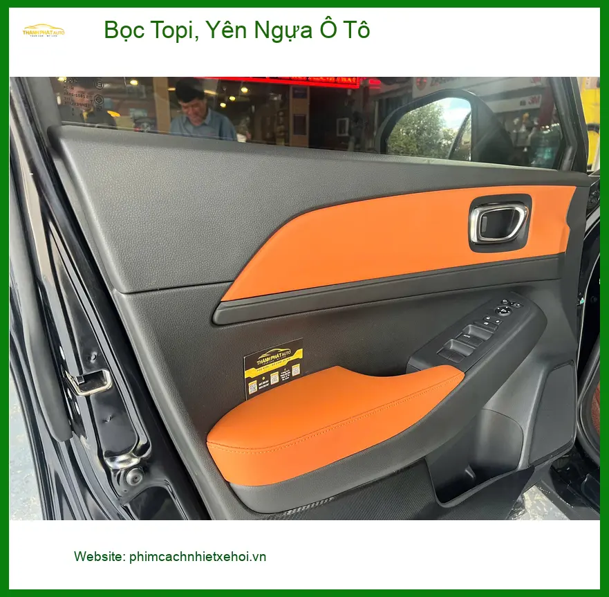 Anh Nhật bọc Topi, Yên Ngựa Ô Tô Toyota Vios ở Thủ Đức ảnh thực tế 3