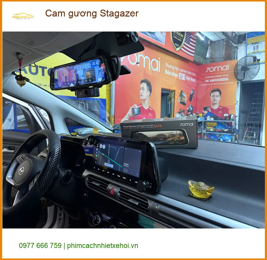 Anh Minh Khang lắp cam gương Stargazer Quận 12 giám sát hành trình an toàn ảnh thực tế 2