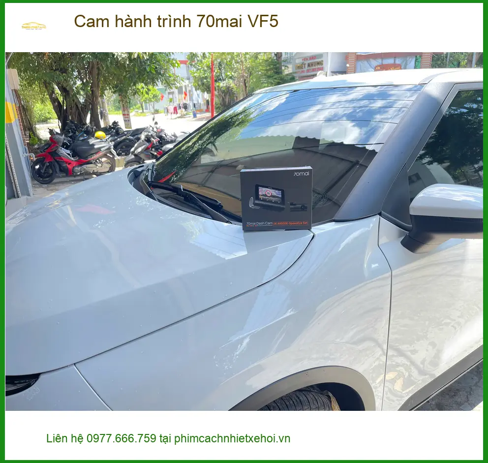 Chị Thảo lắp Cam hành trình 70mai VF5 cho CX-5 Quận 9 an tâm di chuyển ảnh thực tế 2